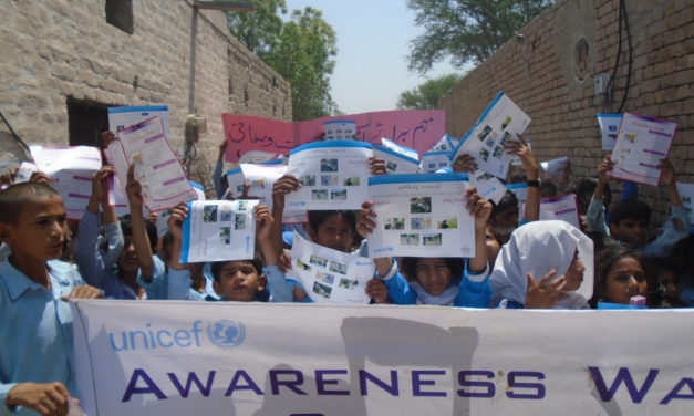 Awareness Walk with School Children on Sanitation