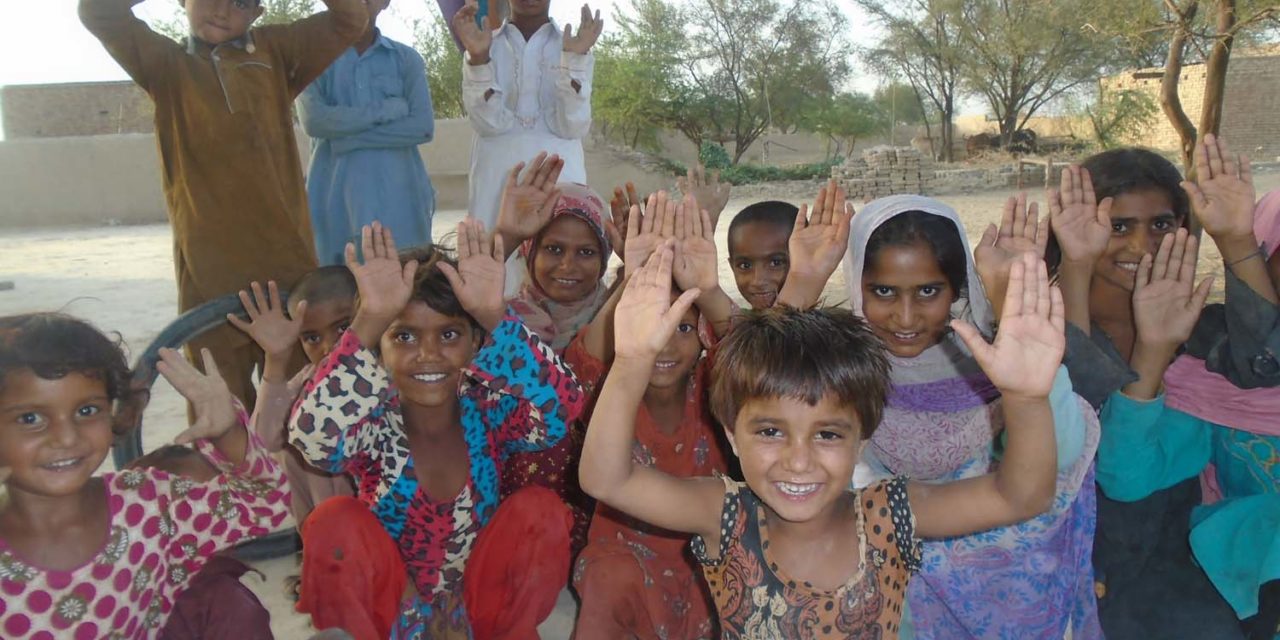 Hand Washing Activity with Children