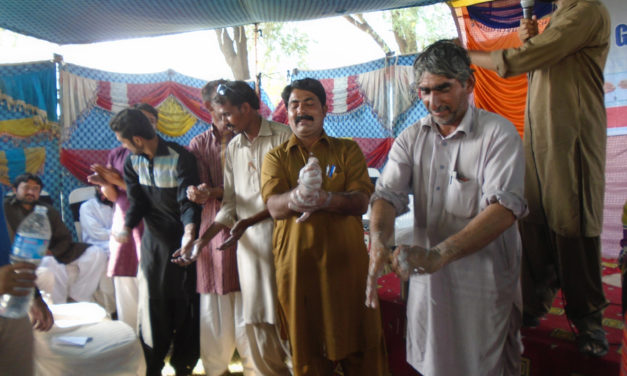 Hand Washing Activity Among Male Community Members